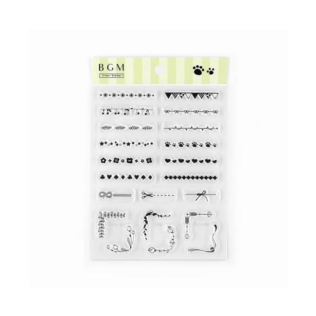 Decoration - Clear Stamp