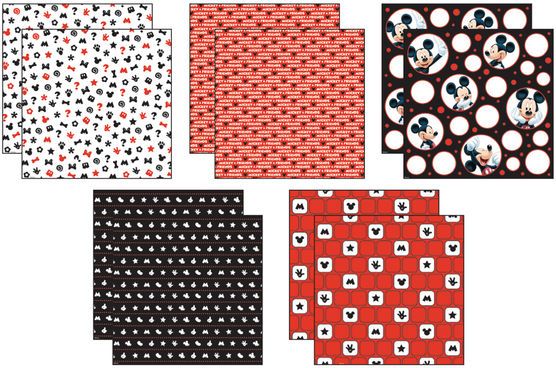 Mickey Paper Pack | 12x12 Patterned Paper