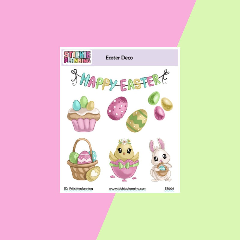 Easter Deco | Sticker Sheet