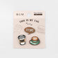 Cafe - Embroidery Sticker