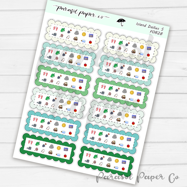 Island Dailies | Sticker Sheet