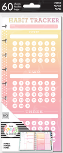 Classic Half Sheet Note Paper - Habit Tracker