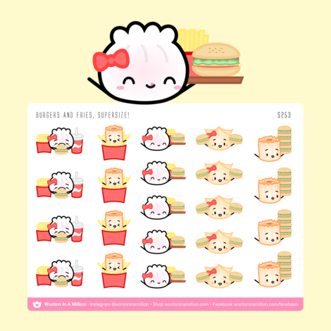 Fast Food | Sticker Sheet