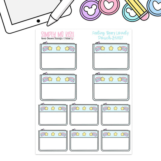 Feeling Beary Lovely 1/2 Pouches | Sticker Sheet