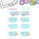 Feeling Beary Lovely Splashes | Sticker Sheet