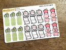 Financial Foldover Sampler Sheet | Sticker Sheet