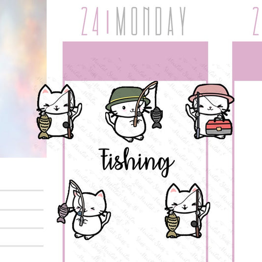 Fishing Fish | Sticker Sheet