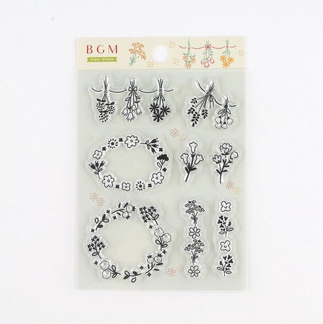 Flower - Clear Stamp