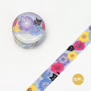 Flower Cat Washi Tape