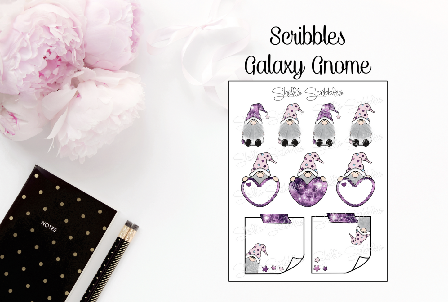 Galaxy Gnome | Sticker Sheet