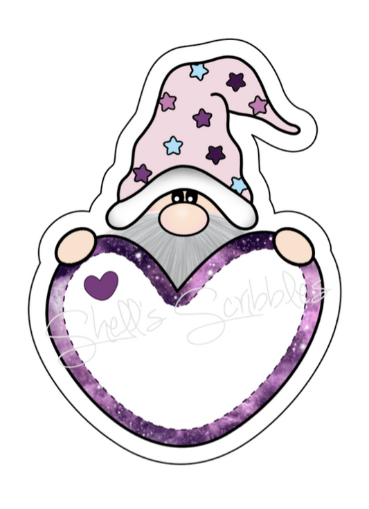 Galaxy Gnome | Sticker Die Cut