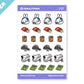 Lil' Gaming | Glitter Stickers