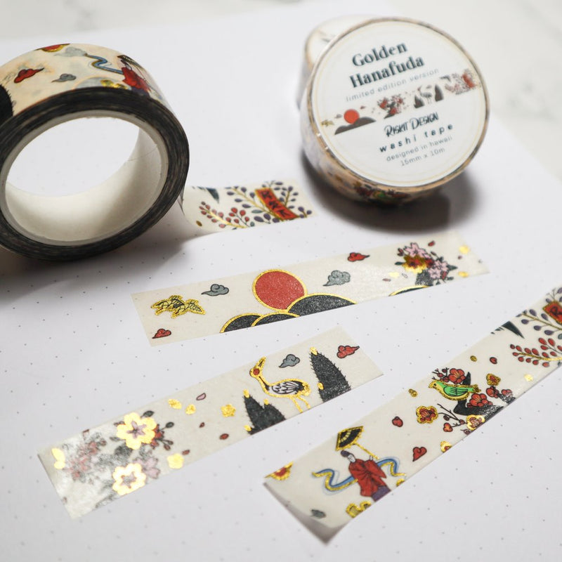 Golden Hanafuda | Washi