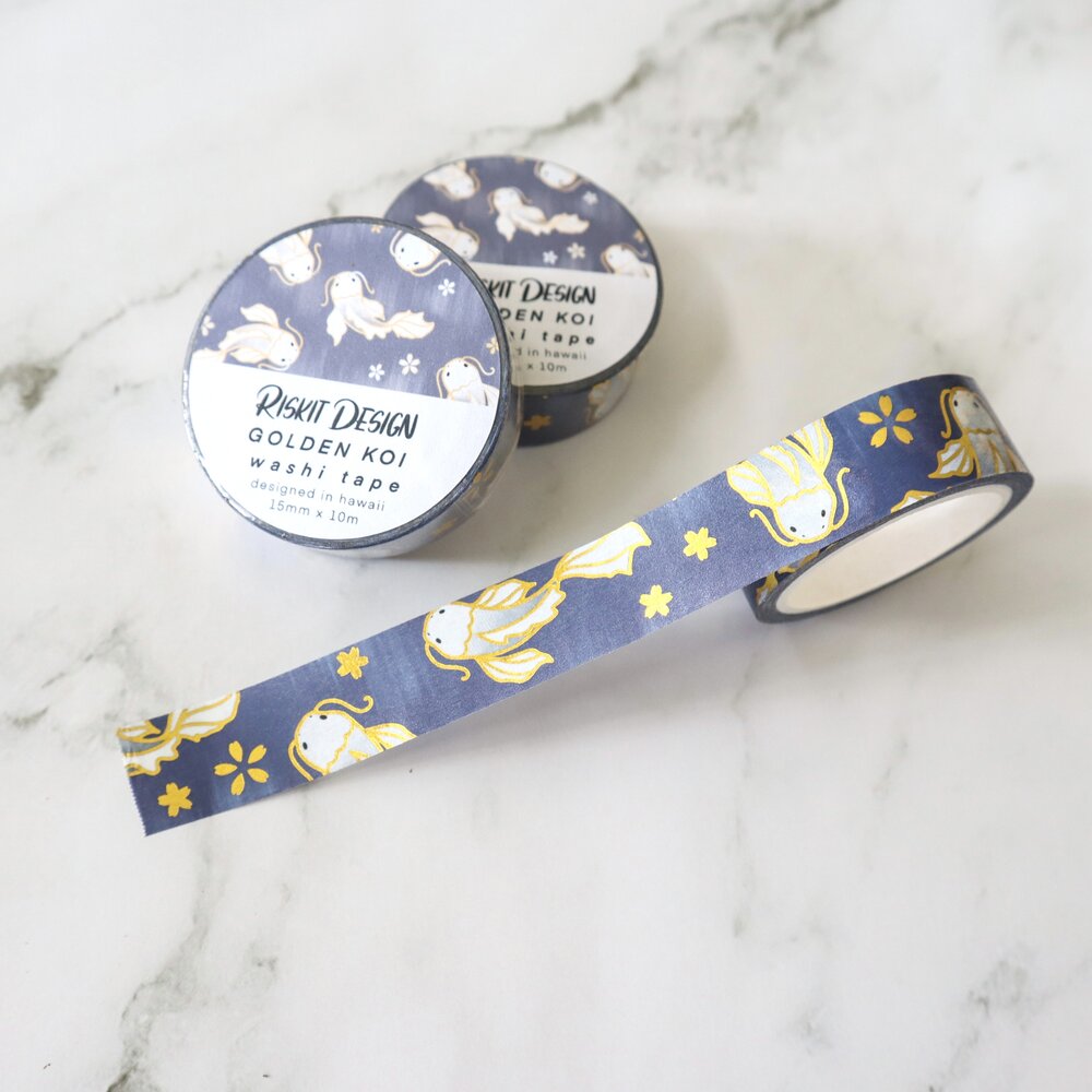 Golden Koi | Washi
