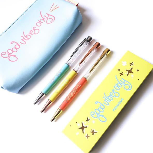 Good Vibes Only Collection Set - Pens