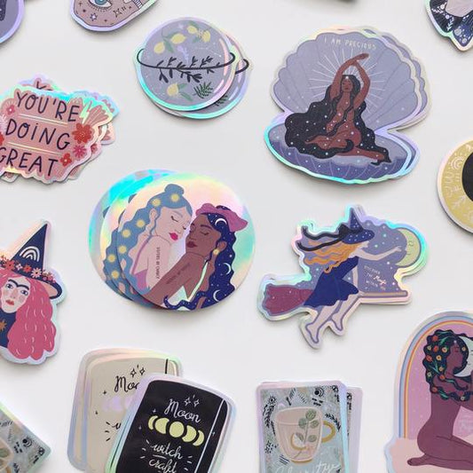 You're Doing Great - Holographic Sticker