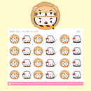 Wizard Houses - Gryffindor | Sticker Sheet