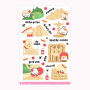 7 Wontonders of the World | Washi Sticker Sheet