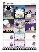 Prickles Halloween | Mini Vertical Weekly Kit