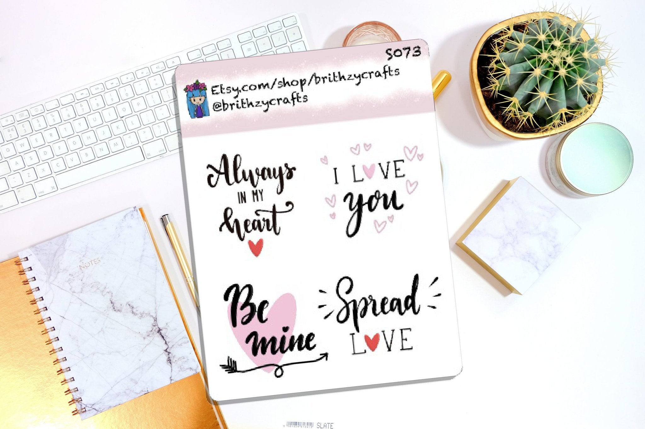 Handwritten Quotes | Sticker Sheet