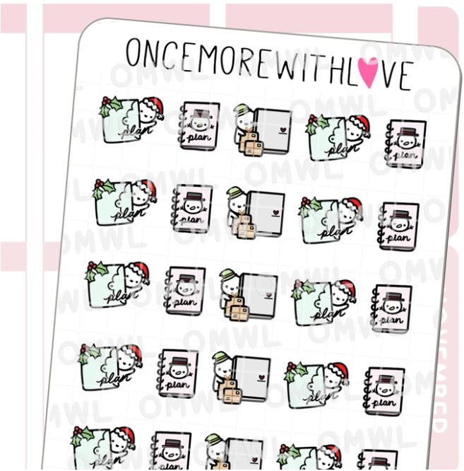 Holiday Planners | Sticker Sheet