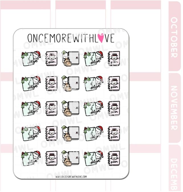Holiday Planners | Sticker Sheet