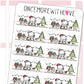Holiday Planning Scene 2.0 | Sticker Sheet