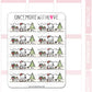 Holiday Planning Scene 2.0 | Sticker Sheet