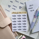 Hydrate | Sticker Sheet