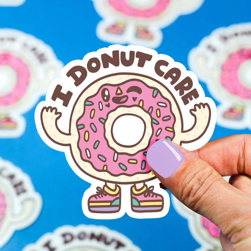 I Donut Care | Vinyl Sticker
