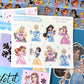 Winter Princess Deco | Sticker Sheet
