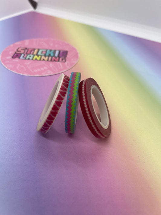 Bold Patterned Trio | Washi