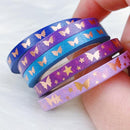 Jewel Tone Baby Bat Bow Perforated Header | Washi Tape