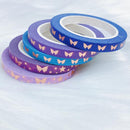 Jewel Tone Baby Bat Bow Perforated Header | Washi Tape