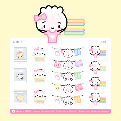 Laundry | Sticker Sheet
