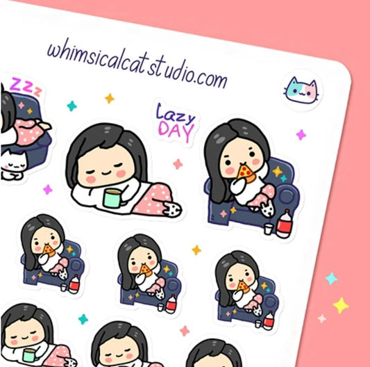 Lazy Day | Sticker Sheet