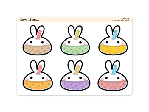 Lil' Boba GOLD Foiled Seals