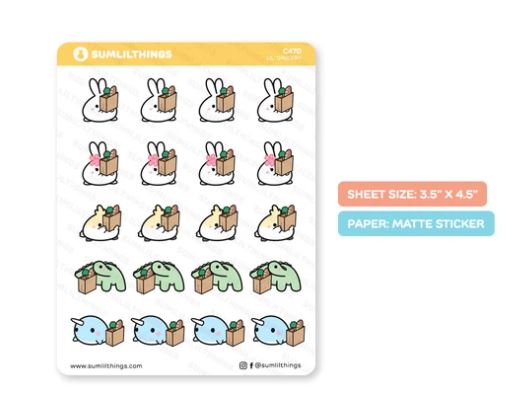 Lil' Grocery | Sticker Sheet