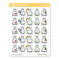 Lil' Mental Health  | Sticker Sheet