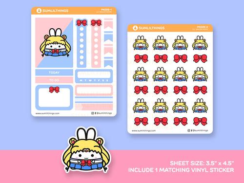 Lil' Sailor Moon - Pocket Kit | Vertical Layout