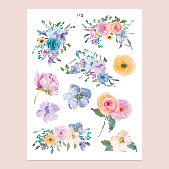 London Blossom | Sticker Sheet