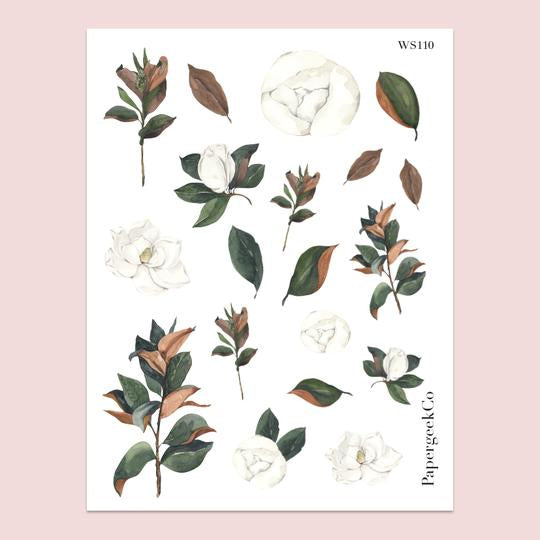Magnolia Leaf | Sticker Sheet