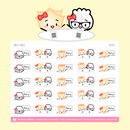 Meetings for Work, Class | Sticker Sheet