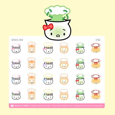 Mind Blown | Sticker Sheet