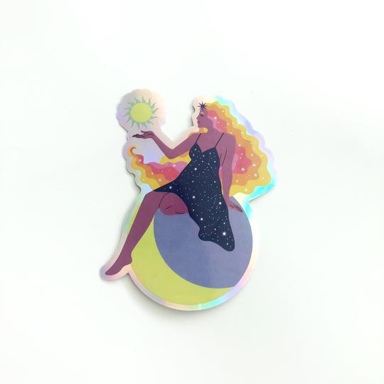 Moon Goddess 2 by Katarina Samohin (Collab collection Holo Sticker)