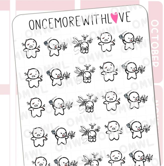 Mosquitoes | Sticker Sheet