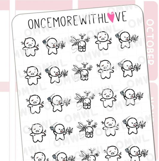 Mosquitoes | Sticker Sheet