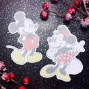 Mice Couple Loose Sheet Die Cut Paper