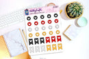 Mouse Discs and Flags | Sticker Sheet