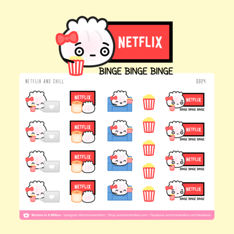 Netflix | Sticker Sheet